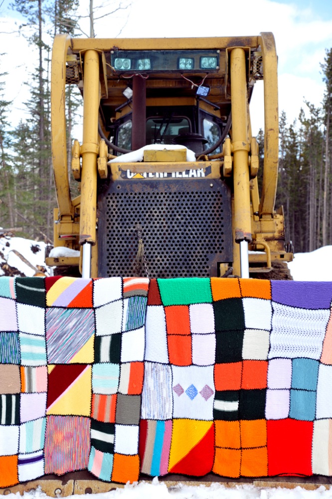 10 AWWS Highway 3, Crowsnest Pass, Alberta; 4 people, various times in the winter of 2010 to raise awareness of art evetns that can support and celebrate wilderness areas. See <a href="/publications">Publications</a> for AWWS website.