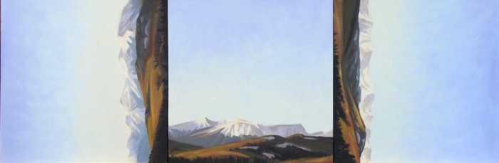 01 Rearranged 24x72in (61x183cm), triptych