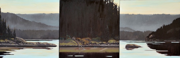 04 Rearranged 24x72in (61x183cm), triptych